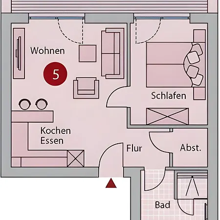 Апартаменты Residenz Am We 05 *